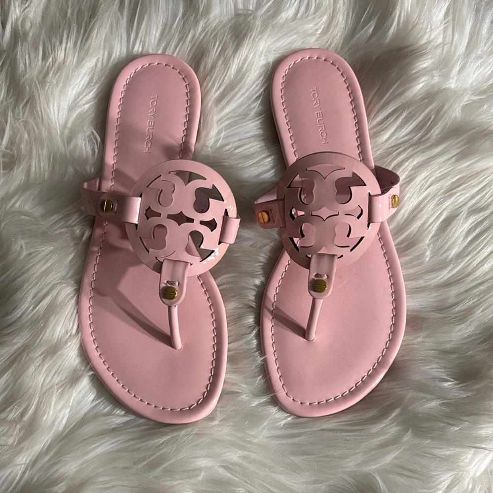 Tory Burch Pink Miller Sandals